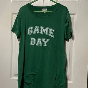 XL “Game Day” green LulaRoe T-shirt